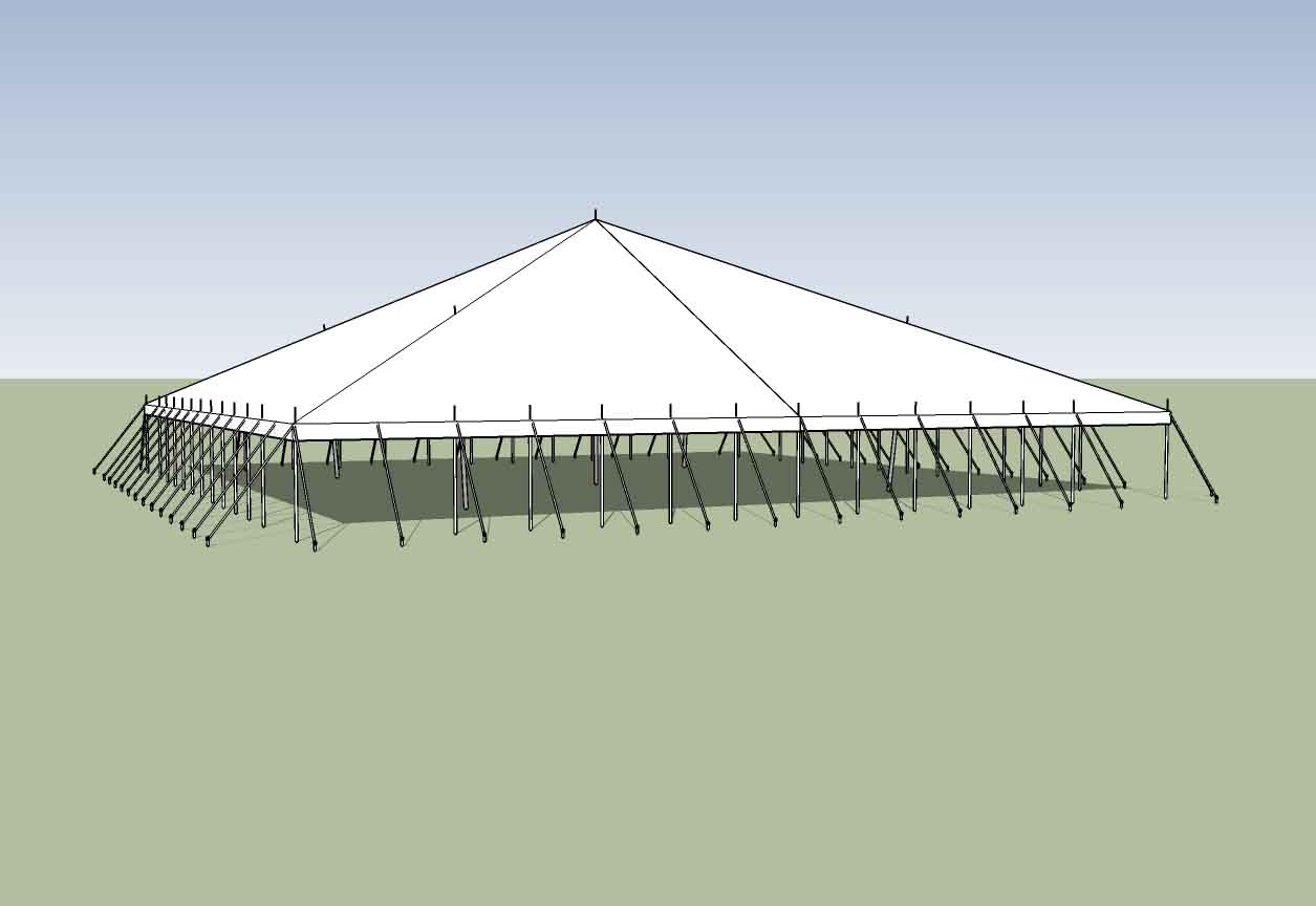 70x70 party tent